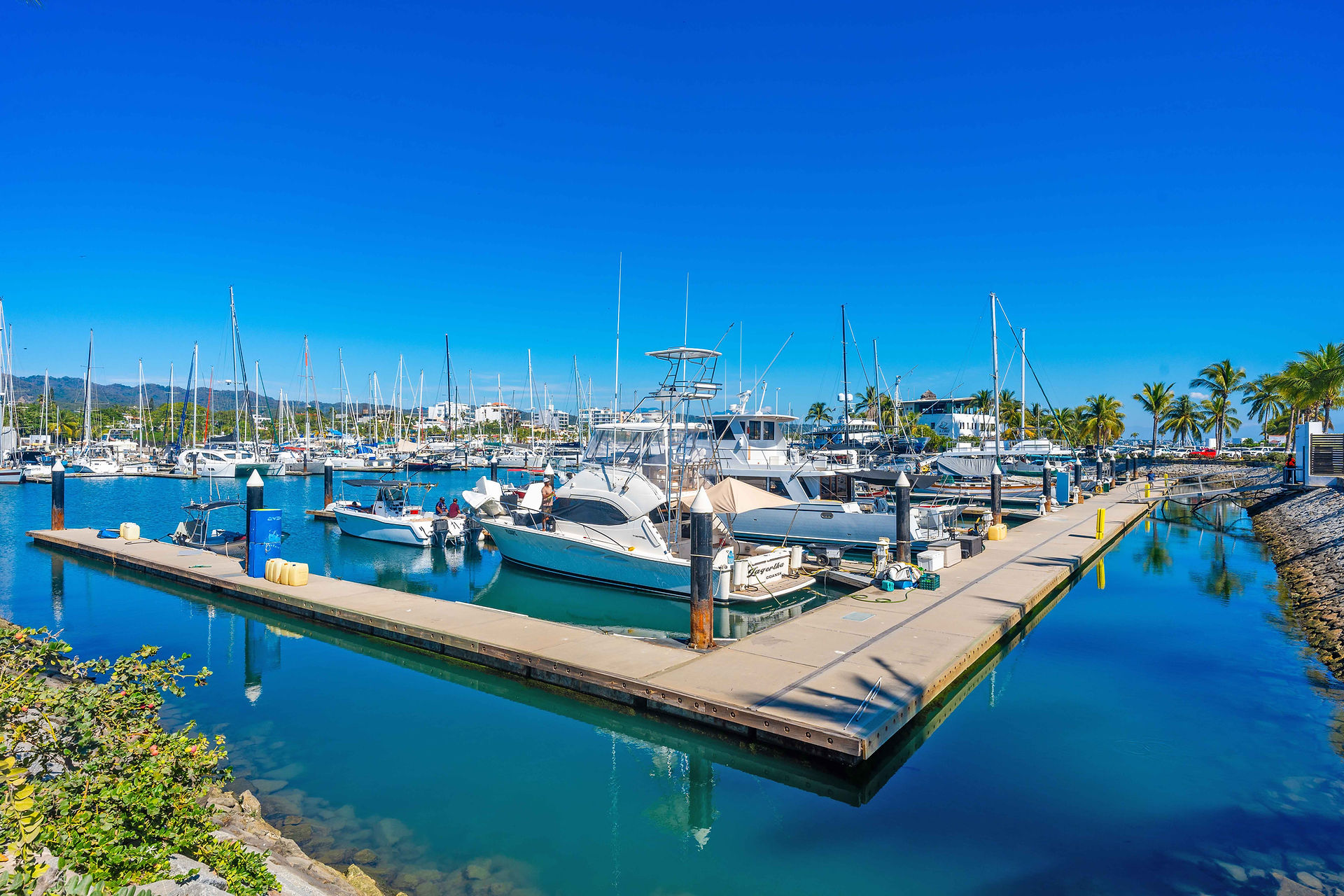 The La Cruz Marina