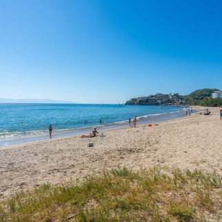The beach in La Cruz de Huanacaxtle