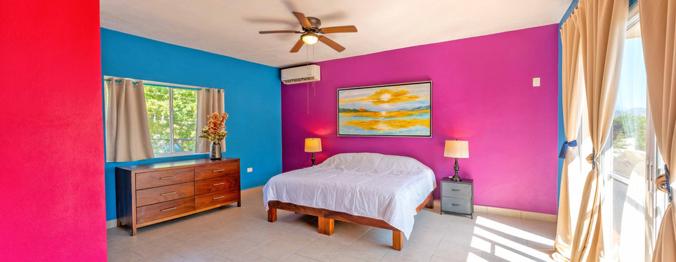 Big bedroom at Casa Pulpo