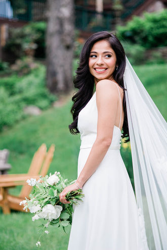 French Wedding Hair and Makeup