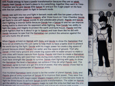 Dragon Ball 12 : Return of Papole 3...