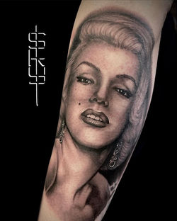 Black and Grey Portrait Realism