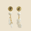 Miniature : Boucles d'oreilles mariage Rosa