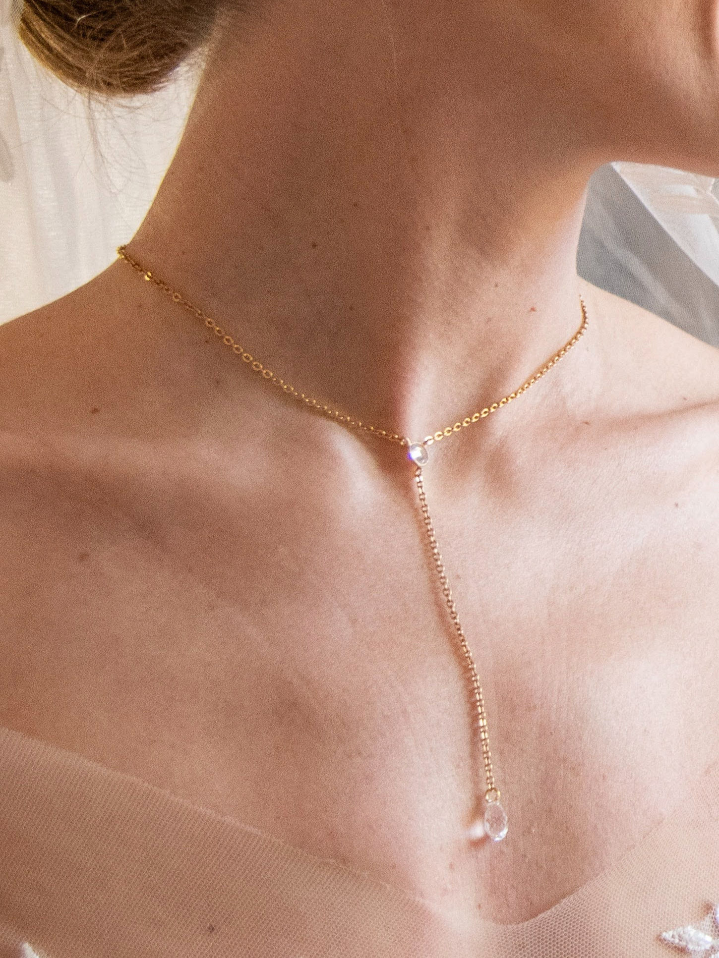 Collier de mariage Ambre