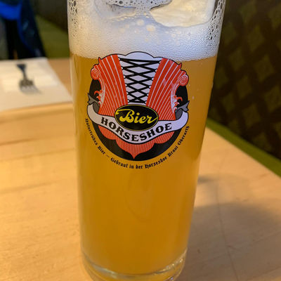 Bier nach der Probe