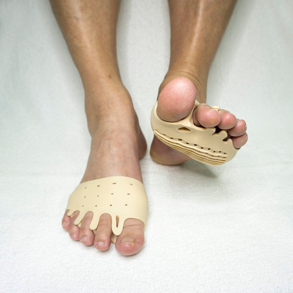 Pedisil – Zilver Voorvoetkussen en Teenspreider