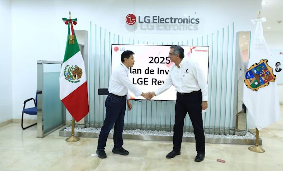 LG anuncia inversión en nueva planta en México