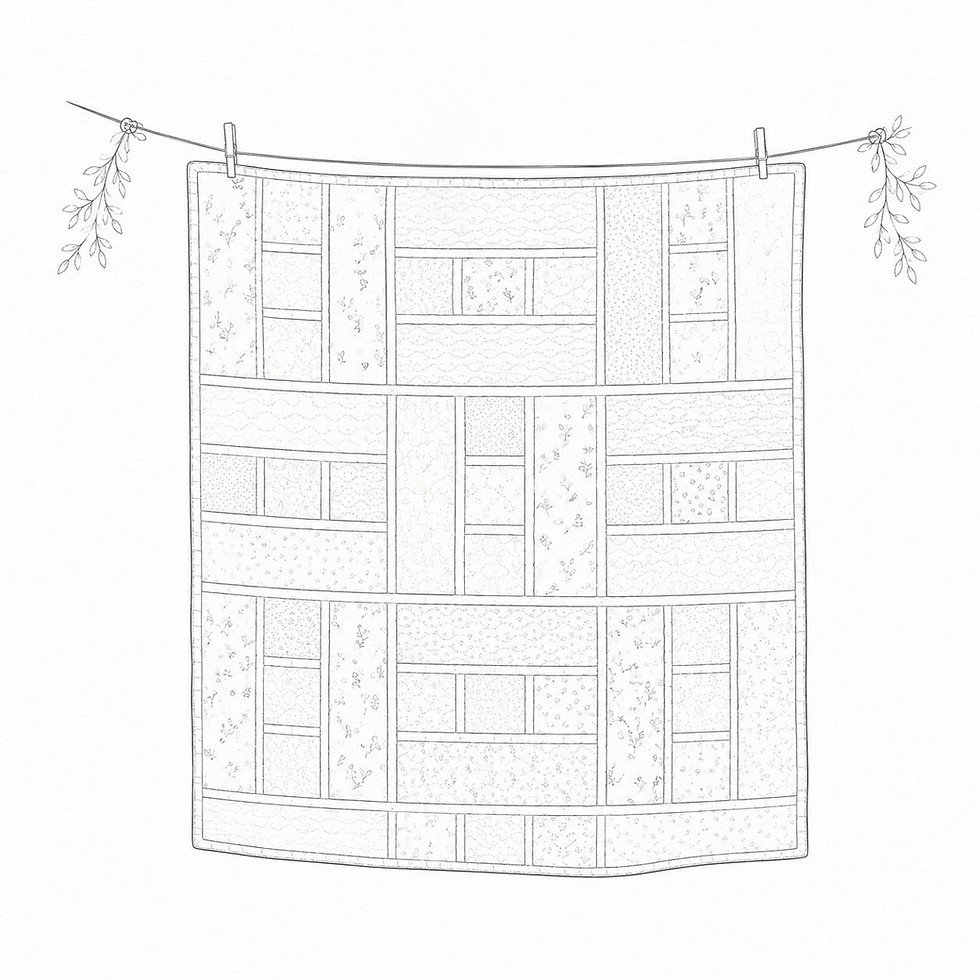 Generations Restored Medium Memory Quilt with Story Custom Heirloom
