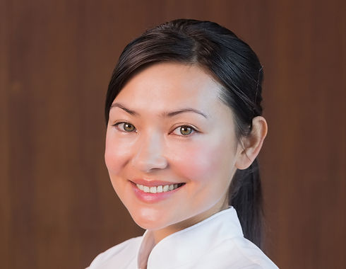 Beautician with Ponytail