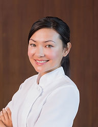 Beautician with Ponytail