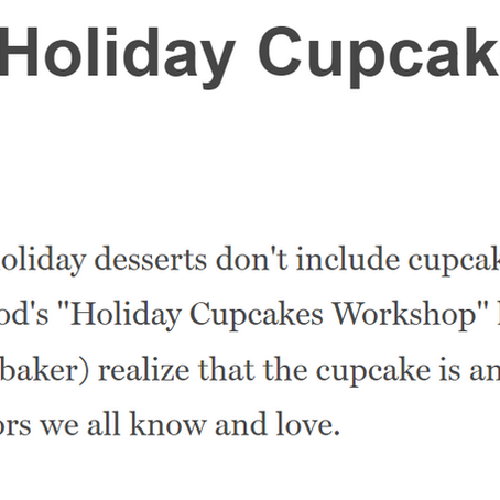 Ho, Ho, Holiday Cupcakes