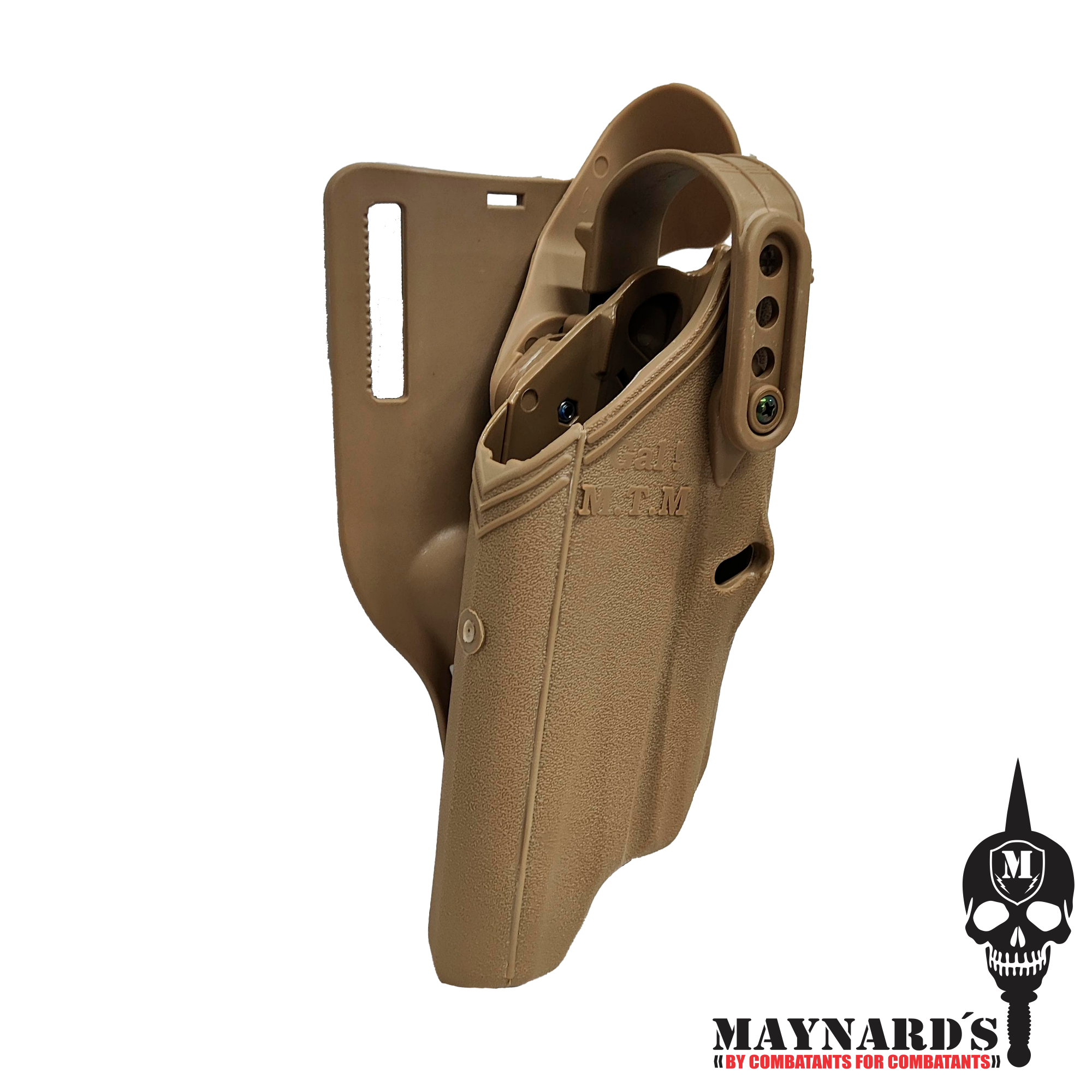 Coldre de Cintura Phantom Glock com Laterna (Mid-Ride)Caqui
