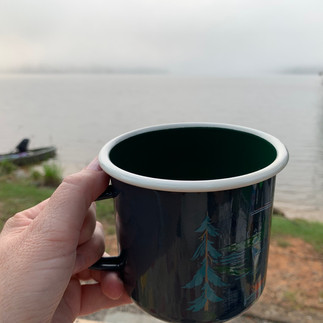 coffee at Mistletoe State Park