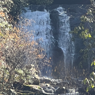 waterfall on way to Cades Cove