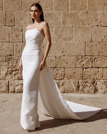 Antonio Gual wedding dress Taylor showcased at J. Major's Charlotte NC