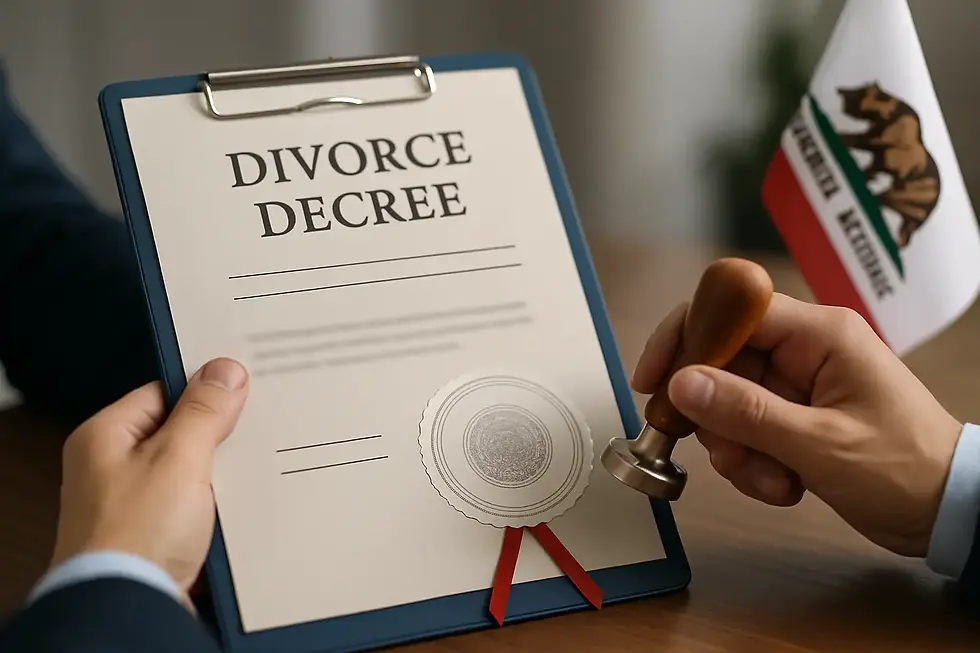 Apostille a California Divorce Decree Fast