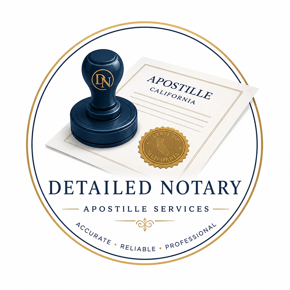 California apostille logo