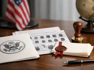 Fingerprints and FBI background check record