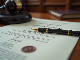 Notary services in San Mateo
