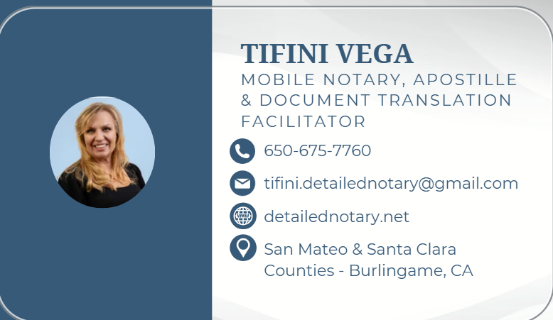 California Notary & Apostille Services