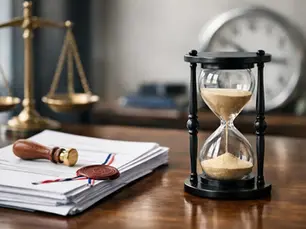 Sand timer with international documents