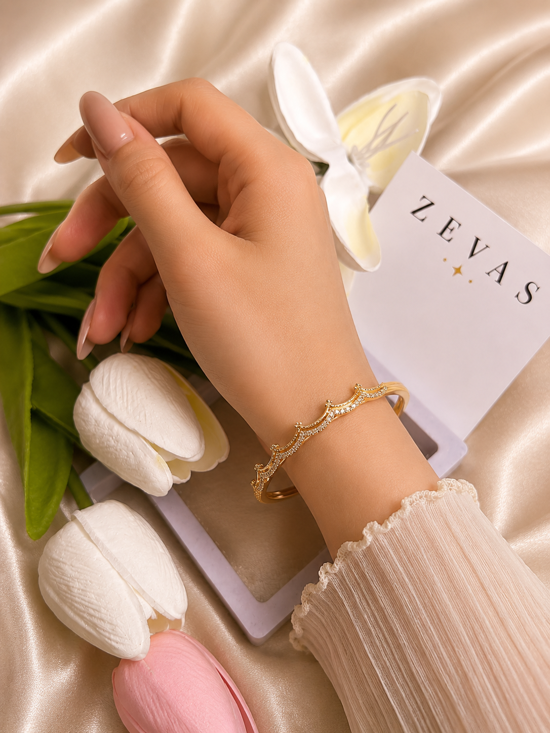 Golden Grace Bangle