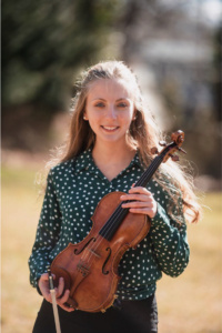 Alexandra Woroniecka, Juilliard student and recipient of the Chenter Foundation Cathy and Tony Chen Scholarship