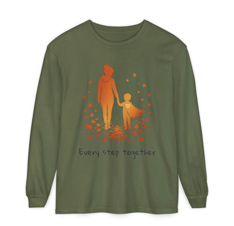 Thumbnail: Every step together fall long sleeve 