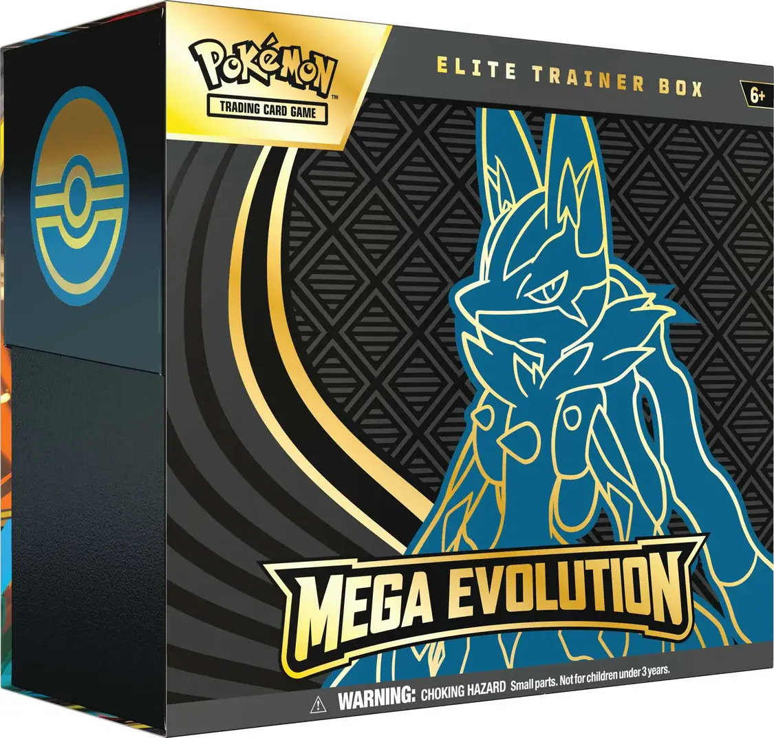 Pokémon TCG: Mega Evolution - Elite Trainer Box - Lucario 