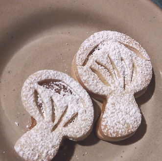 "Mushroom" Jam Sandwich Sugar Cookies