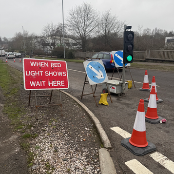 Repairs Confirmed on Old Hednesford Road Following Manhole Collapse - Hednesford, Staffordshire