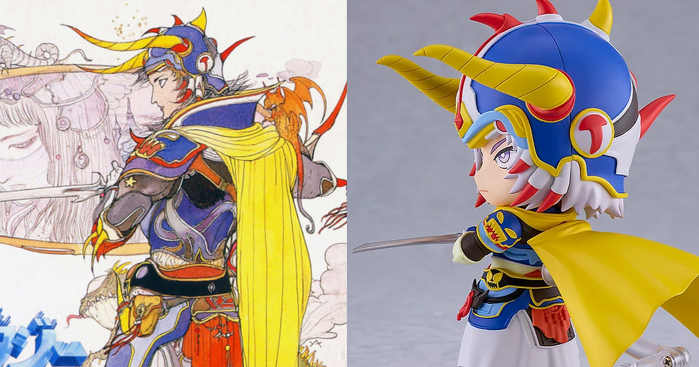 Final Fantasy “Warrior of Light” Nendoroid Featuring Yoshitaka Amano Artwork Announced