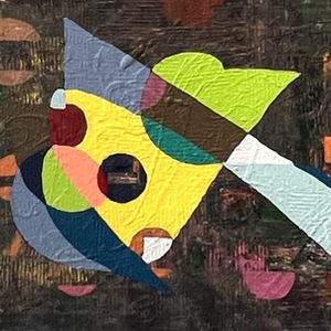 Buttercup latex on aluminum by Nicholas Graham Hall