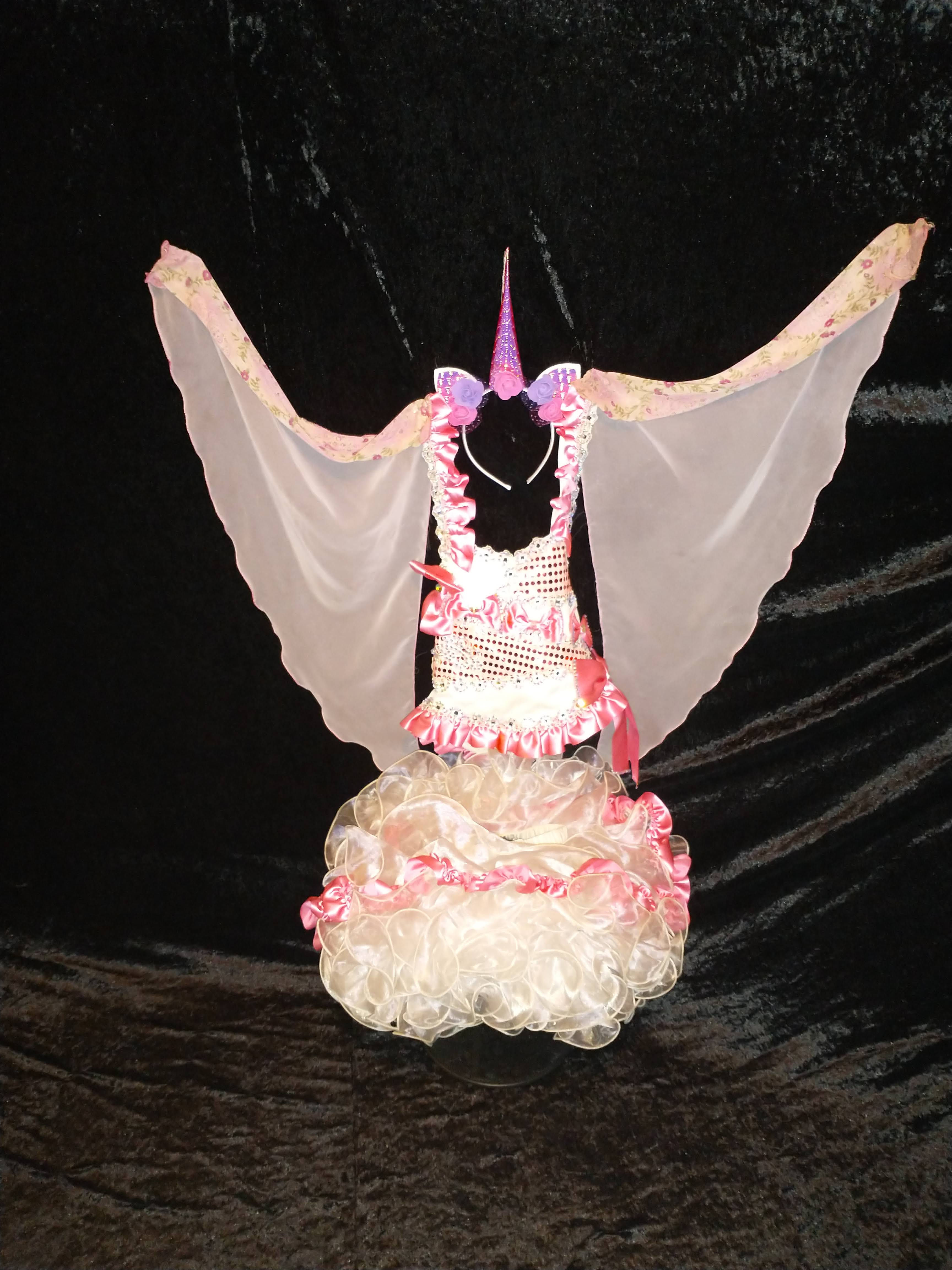 Fancy Flying Pink Unicorn