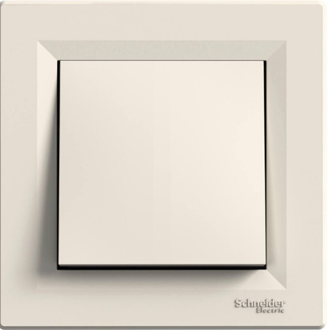 Вимикач Schneider Asfora крем 1-кл