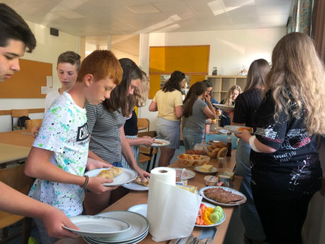 Die 3c Klasse macht ihr eigenes Frühstück