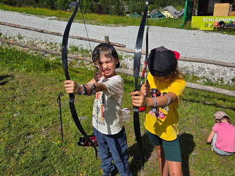 Bogenschießen 1a, 1b