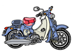藤原かんいちがイラストで描くバイクと旅の世界 藤原かんいちがイラストで描くバイクと旅の世界