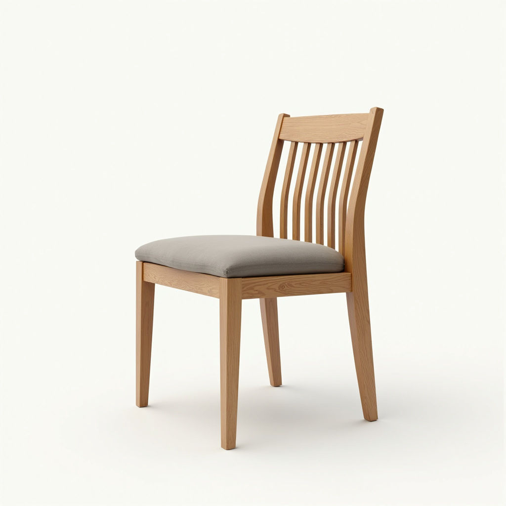 Solid Oak Dining Chair