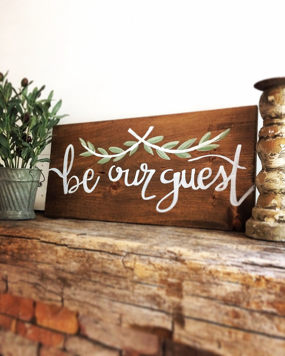 BE OUR GUEST ...$45