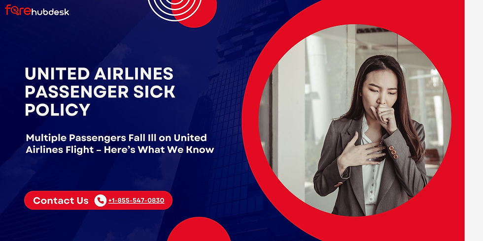 united airlines sick policy