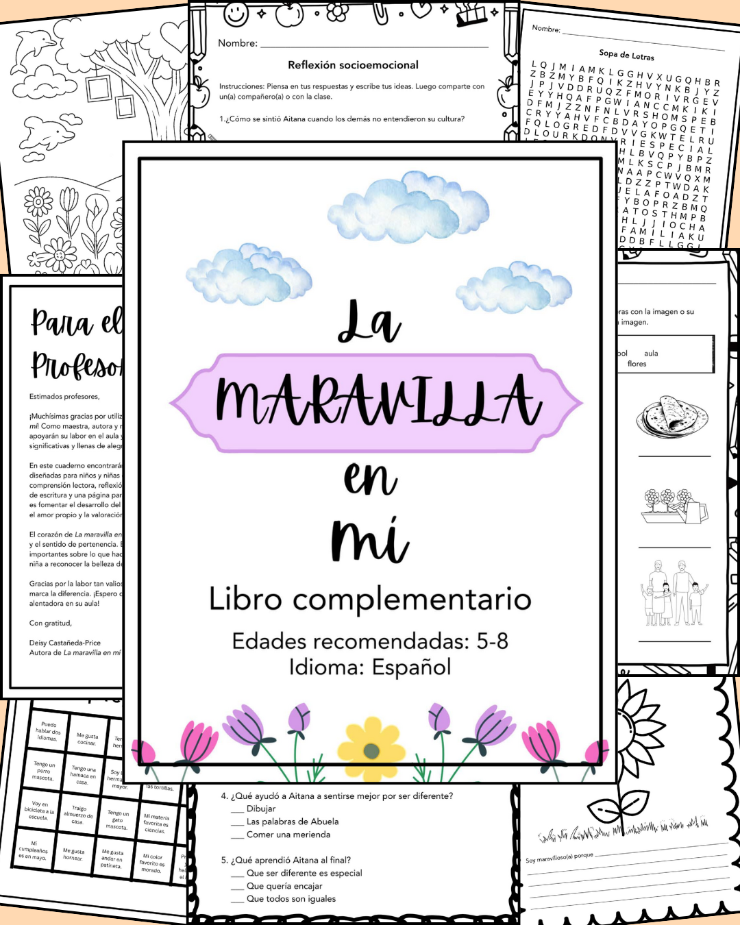 La maravilla en mí | Libro complementario