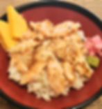 炙りサーモンハラス丼