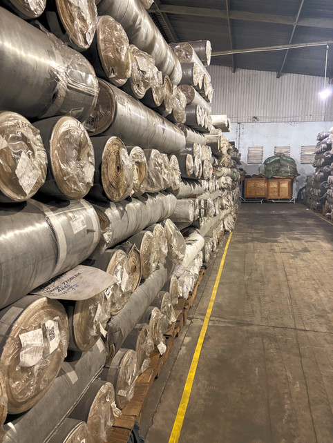 Warehouse inside ESG Jeans