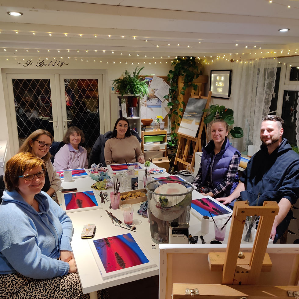 Art Cabin art courses in Bromley.