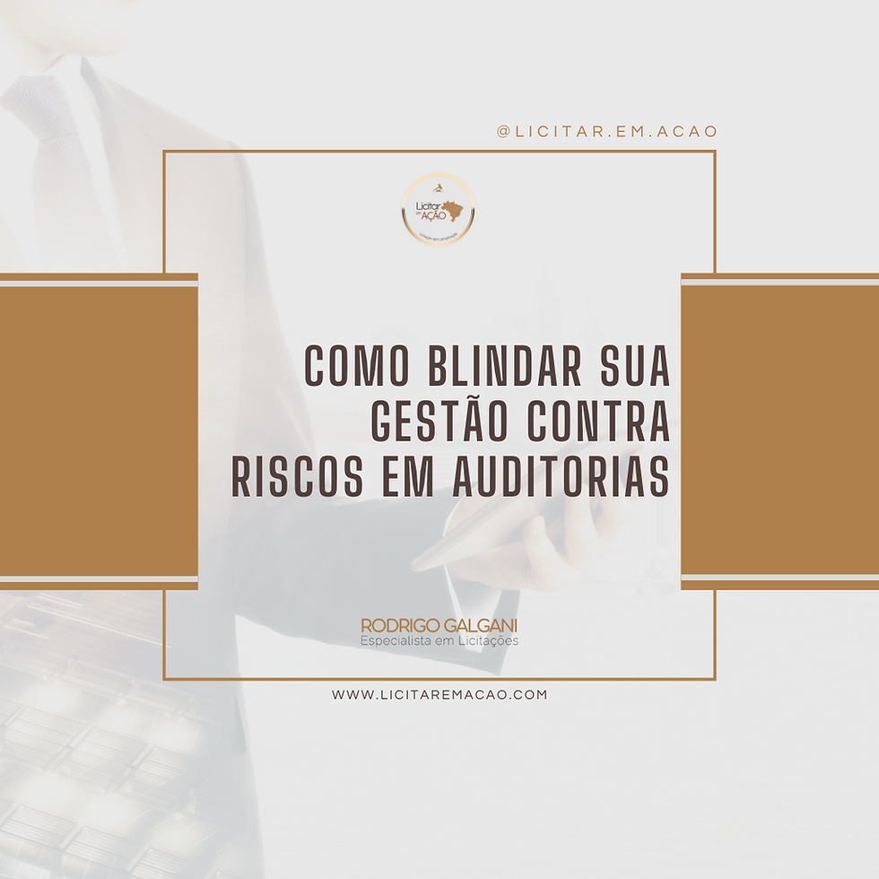 Como Blindar Sua Gestão Contra Riscos em Auditorias