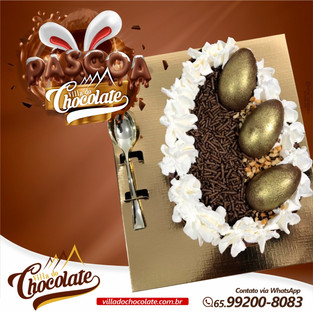 Personalize seu ovo de páscoa de colher!