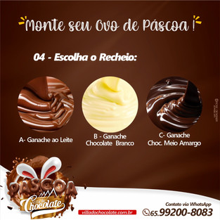 Passo 4 - Escolha um recheio