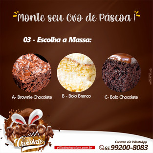 Passo 3 - Escolha uma massa