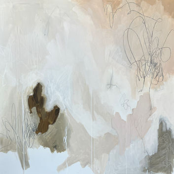 large original abstract art painting on canvas for sale Amanda davis San Diego
